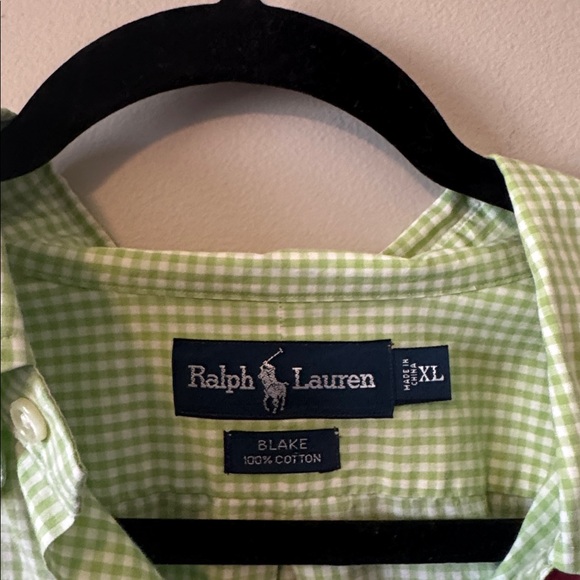 Ralph Lauren Blake Gingham Button Down Shirt - Picture 3 of 6